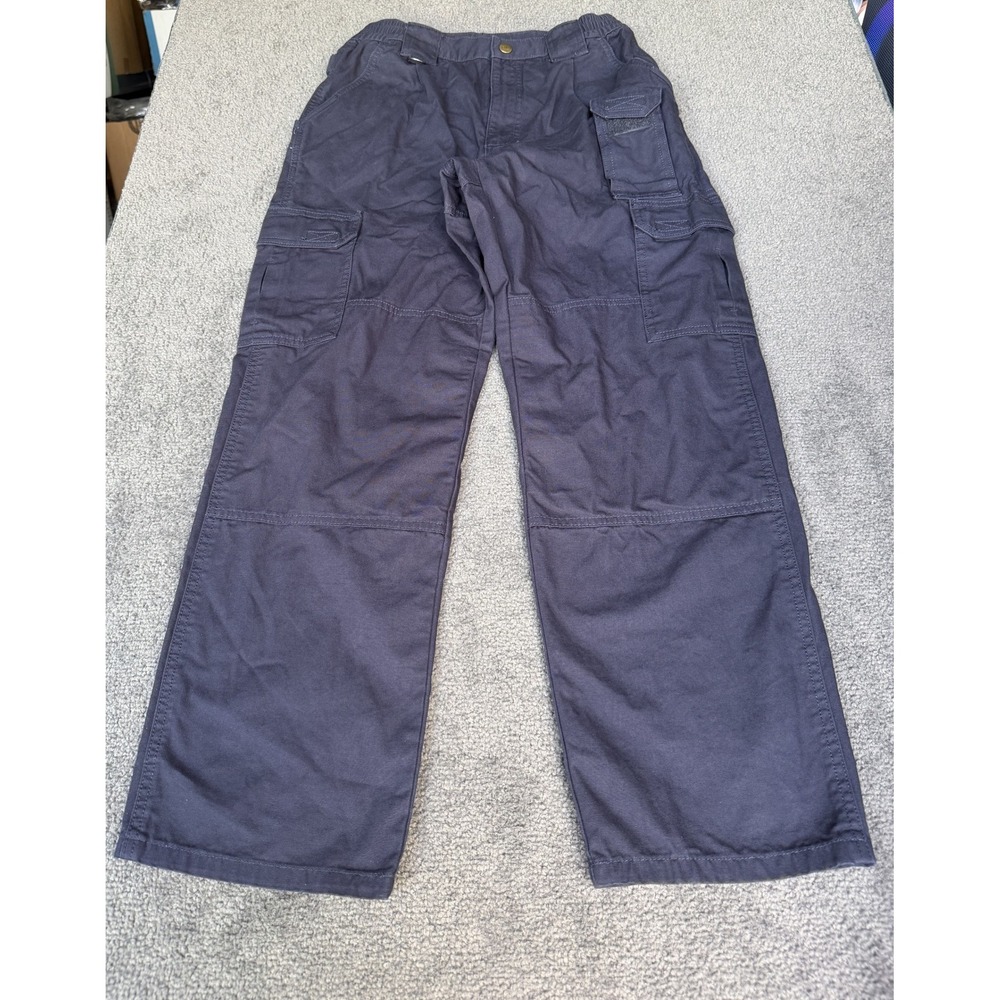 5.11 Tactical Mens Navy Blue Cotton Cargo Pants 74251ABR-720 28x30